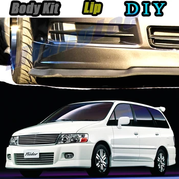 

Car Bumper Lip Front Spoiler Skirt Deflector For Nissan Bassara JU30 Tune Car Modified Body Kit VIP Hella Flush Lips