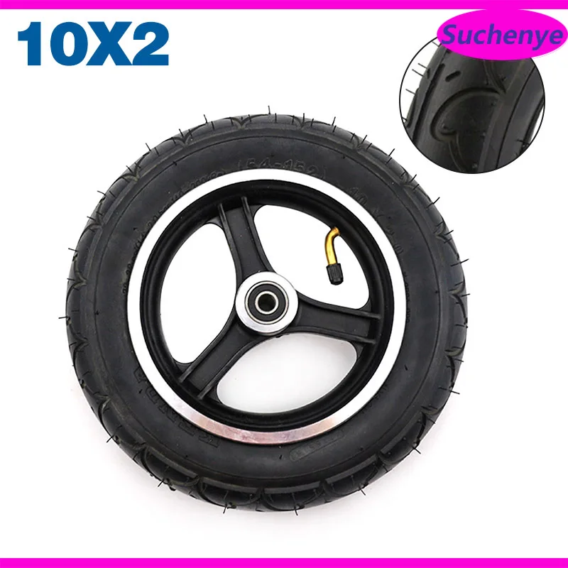 10-inch-10-x-2-54-152-tire-and-rims-hub-combo-for-kid-schwinn-tricycle