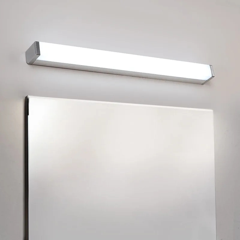 

Simple European-Style Toilet yu shi jing deng Toilet Makeup jing zi deng Aluminum Acrylic LED Mirror Front Lamps