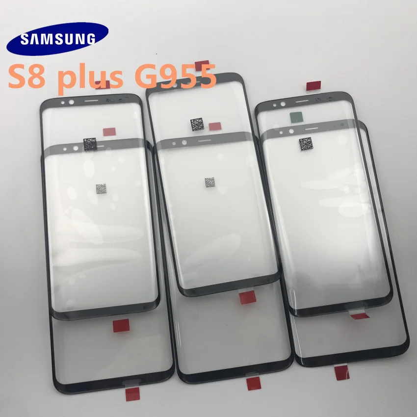 samsung Galaxy S8 Plus G955 G955F полный корпус чехол задняя крышка Передний экран стекло объектив+ средняя рамка полные части
