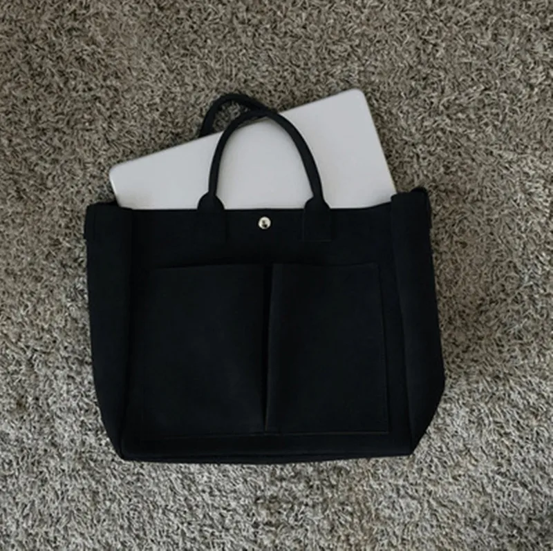  2019 new Pu Leather laptop Bag Simple Handbags Famous Brands Women Shoulder Bag Casual Big Tote Vin - 32895941614