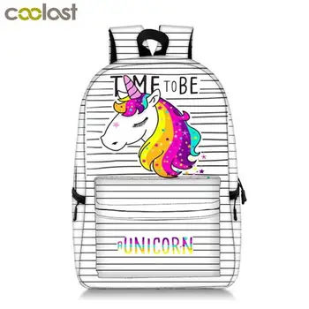 

Kawaii Kitten Unicorn Backpack For Teenage Girls Cartoon Cat Children School Bags Women Travel Backpack Kids Book Bag Best Gift