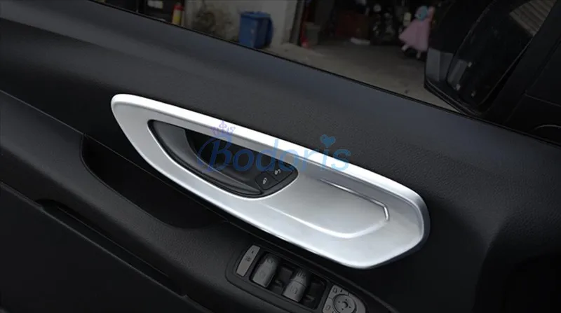 Для Mercedes Benz V Class V260 Vito W447- ручка Накладка для межкомнатных дверей хромированные автомобильные аксессуары