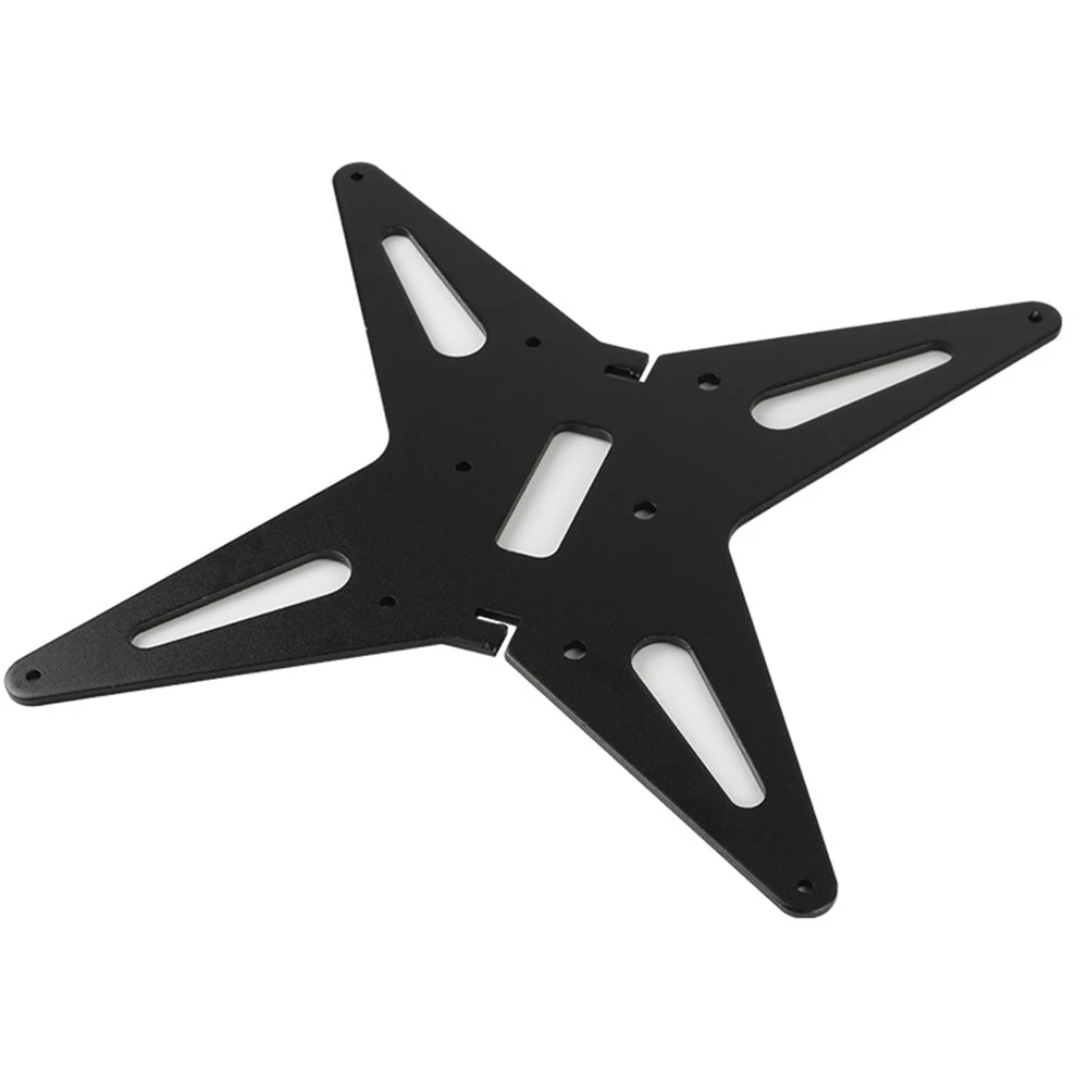 Гладкий кронштейн легко установить DIY высокопрочный Профессиональный 3d принтер аксессуары Горячая кровать опорная пластина для Creality 10 10S
