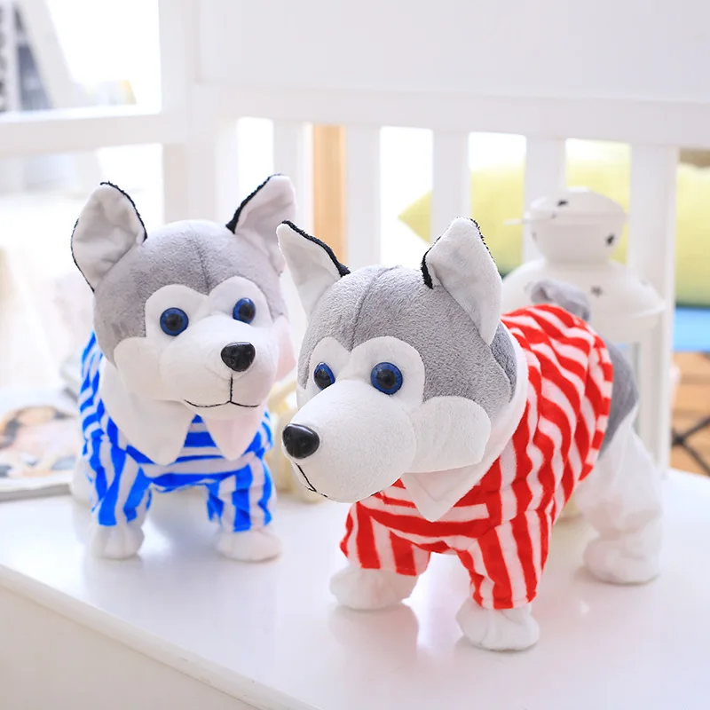 

Electric Toy Dog Music Husky Children Electric Plush Toys Music Dog Model Dog Electronic Pet
