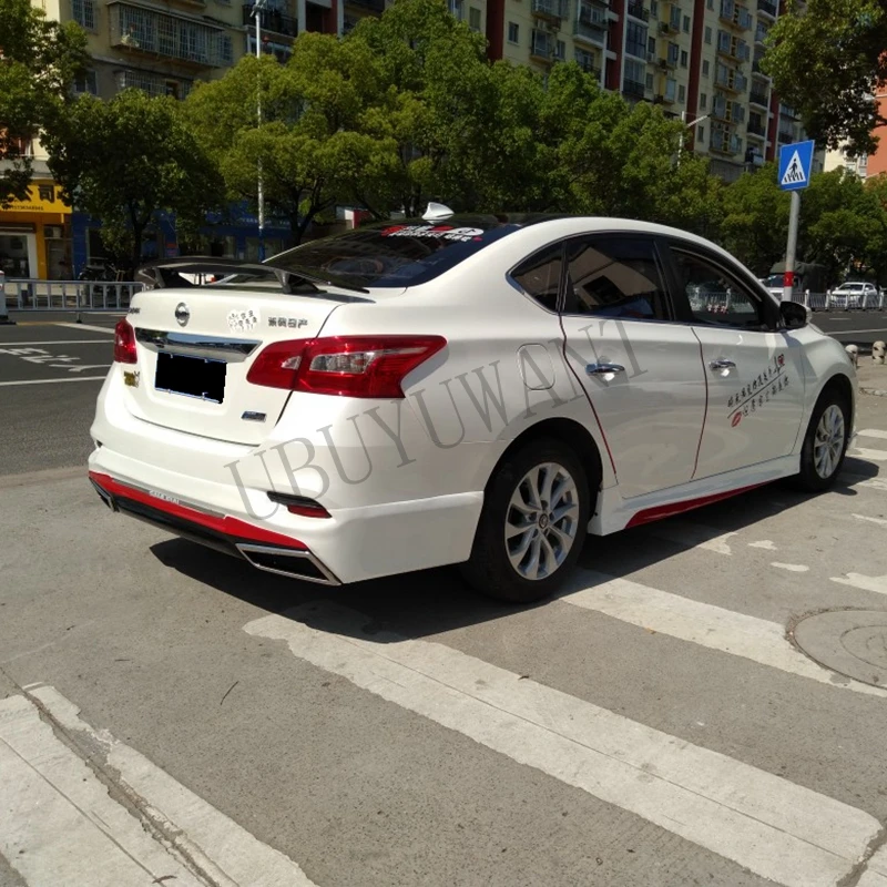 Используется для Nissan Sentra/sylphy спойлер 2012- Sentra/sylphy спойлер высокого качества ABS Материал окрашенный цвет для Sentra спойлер