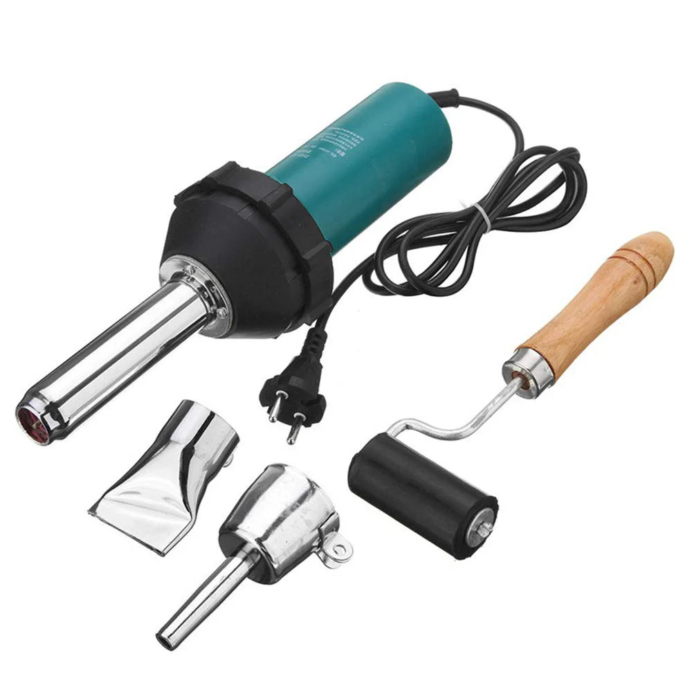 

Hot Air Gun Nozzle Roller Adjustable Temperature Hot Gun Soldering Welding Heat Torch Industrial 1080W Hot Air Welder