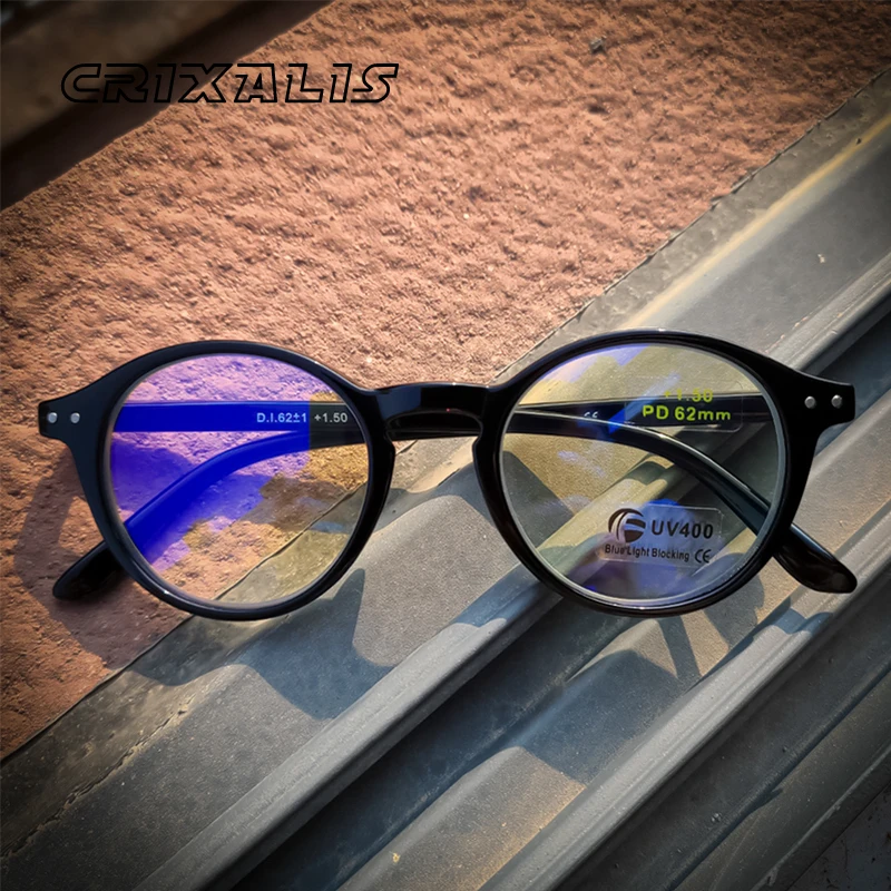 CRIXALIS occhiali da lettura Anti luce blu per donna uomo TR90 montatura  flessibile cerniera a molla Computer presbiopia occhiali donna  UV400|Women's Reading Glasses| - AliExpress