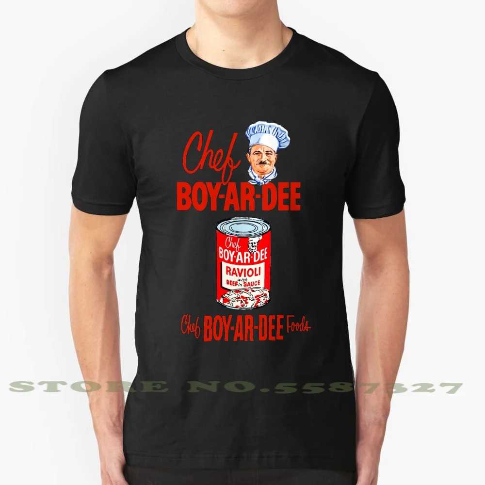 Boyardee 2 Модные Винтажные футболки для макаронных изделий соусов пищи в винтажном