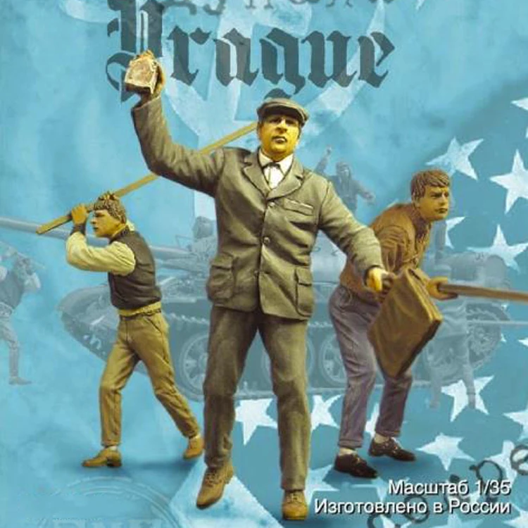 

1/35 Resin Model Building Kit Figure The villain in Prague