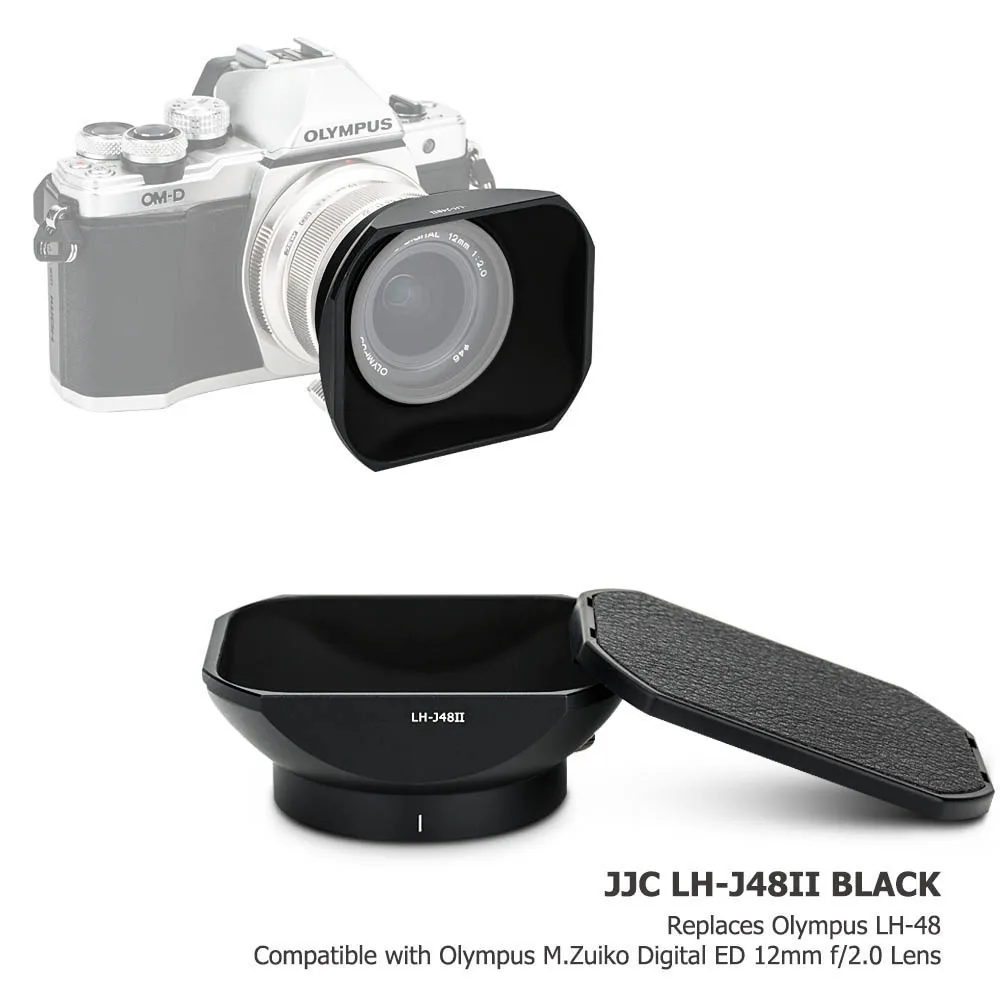 Выделенная металлическая бленда объектива для Olympus M.Zuiko Digital ED MZD 12 f/2 0 мм F2.0 |
