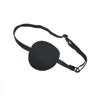 Single Eye Patch Adult Kids Pirate Concave Eye Patch 3D Adjustable Eyepatch For Right Or Left Eye, Pirate Costume Kids Eye Patch 1