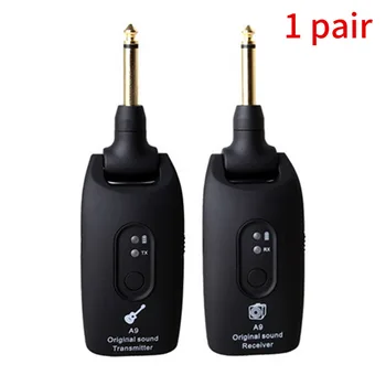 

2.4GHz Wireless Concert Portable Musical Plastic Low Noise Guitar Transmitter Receiver Built-in Rechargeable Mini Audio Electric