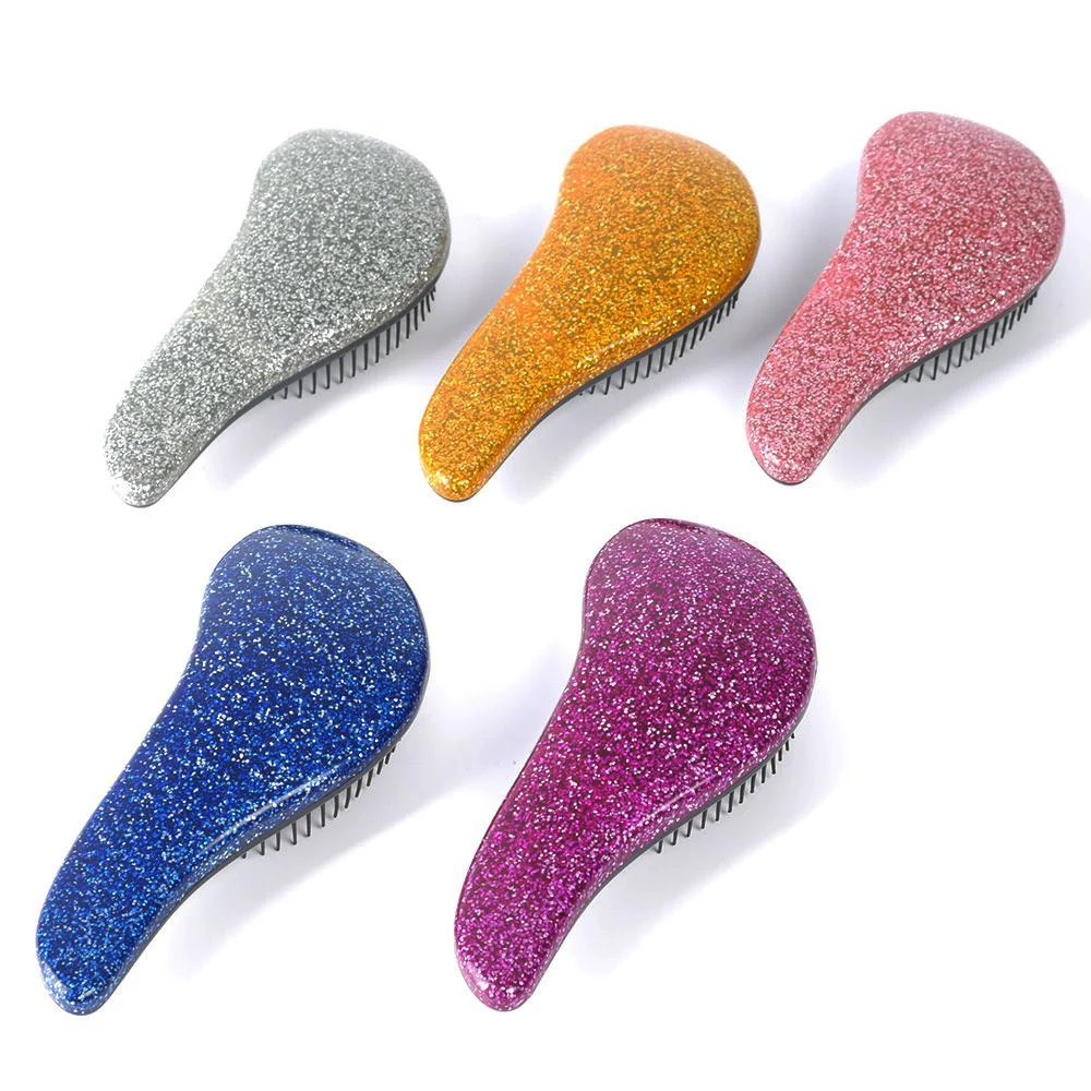 Блестящая волшебная ручка расческа для спутывания волос щетка душа укладки