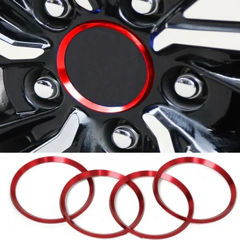 

Auto Wheel Center Hub Ring Trim For Toyota Camry 2018 2019 Red Mouldings Decors