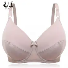 Xiushiren женский бюстгальтер с полным покрытием размера плюс, в полоску, однотонный, без подкладки, кружевной, прозрачный, на косточках, бюстгальтер 85, 90, 95, 100, 105, 110, C, D, E