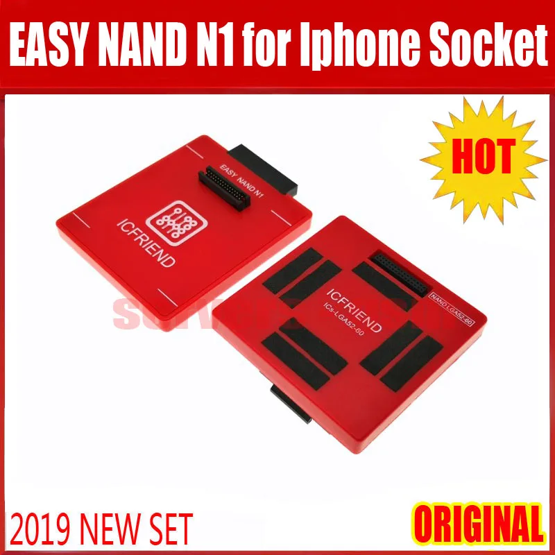 Последняя версия Z3X Easy-JTAG Nand N1 для lphone socket NAND поддержка NAND LGA25-60 легкий JTAG plus box