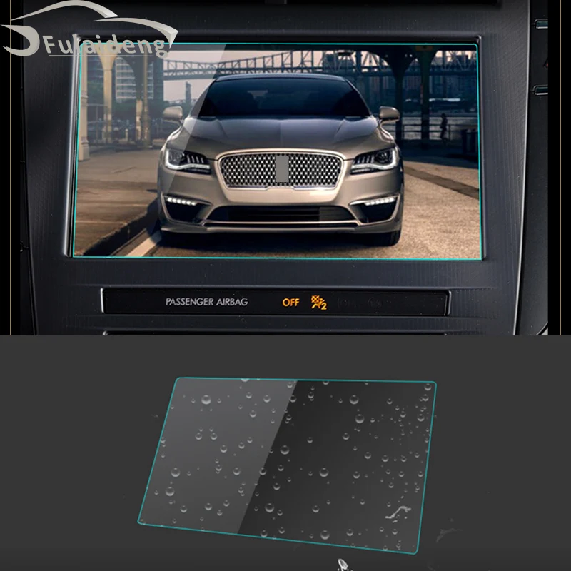 Стальная Защитная пленка для экрана Lincoln MKZ 2017-2020 Автомобильная GPS-навигация
