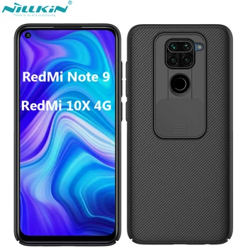 

NILLKIN for XiaoMi RedMi Note 9 10X 4G Cover Phone Case,Camera Protection Slide Protect Cover Lens Protection Case