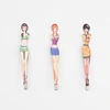 1Pc at random color Eyebrow Tweezer Stainless Steel Slanted Eyebrow Tweezers Eyebrows Hair Remover Tools Cosmetics Beauty T0544 2