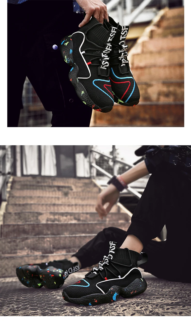 Couple Sneakers Shoes Mesh Breathable Chaussure Homme Casual Men Shoes Air Cushion Running Walking Women Shoes Drop shipping (34)