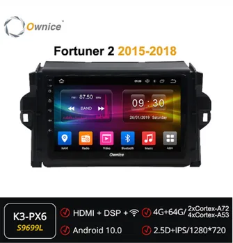 

Ownice Octa Core Android 10.0 Car Radio DVD playe ForToyota Fortuner 2 2015 - 2018 Car navigation GPS Radio 4G LTE DSP SPDIF