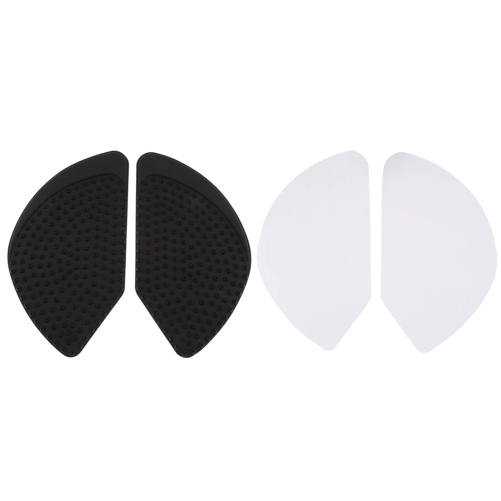 2x Motorcycle Tank Traction Pads Grip Protector Fit for Kawasaki Z650 2017 2018