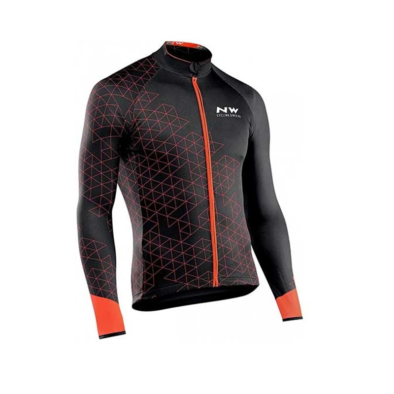 15 Комплект из Джерси для велоспорта Pro Team NW Hombre Ropa Ciclismo Northwave, весенне-осенний комплект с длинными рукавами для велоспорта, одежда для горного велосипеда - Цвет: 15