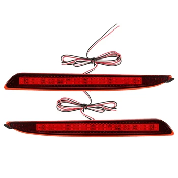 

Rear Bumper LED Tail Light Brake Light Reflector Lights Parking for Mazda 3 2010-2015
