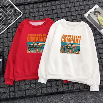 

Women's Casual Pullover Sweatshirt Plus Velvet Printed Letter Long Sleeve Round Neck Student Loose Pullover Sweatshirt Women