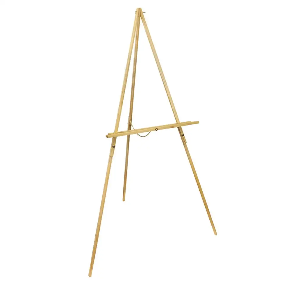 

Portable Shelf Bracket Triangle Beech Easel Showing Stand Burlywood