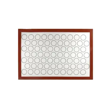 

1pc Silicone Baking Mat Portable BBQ Dining Table Tray Baking Sheet Pastry Mat High Temperature Silicone Pad