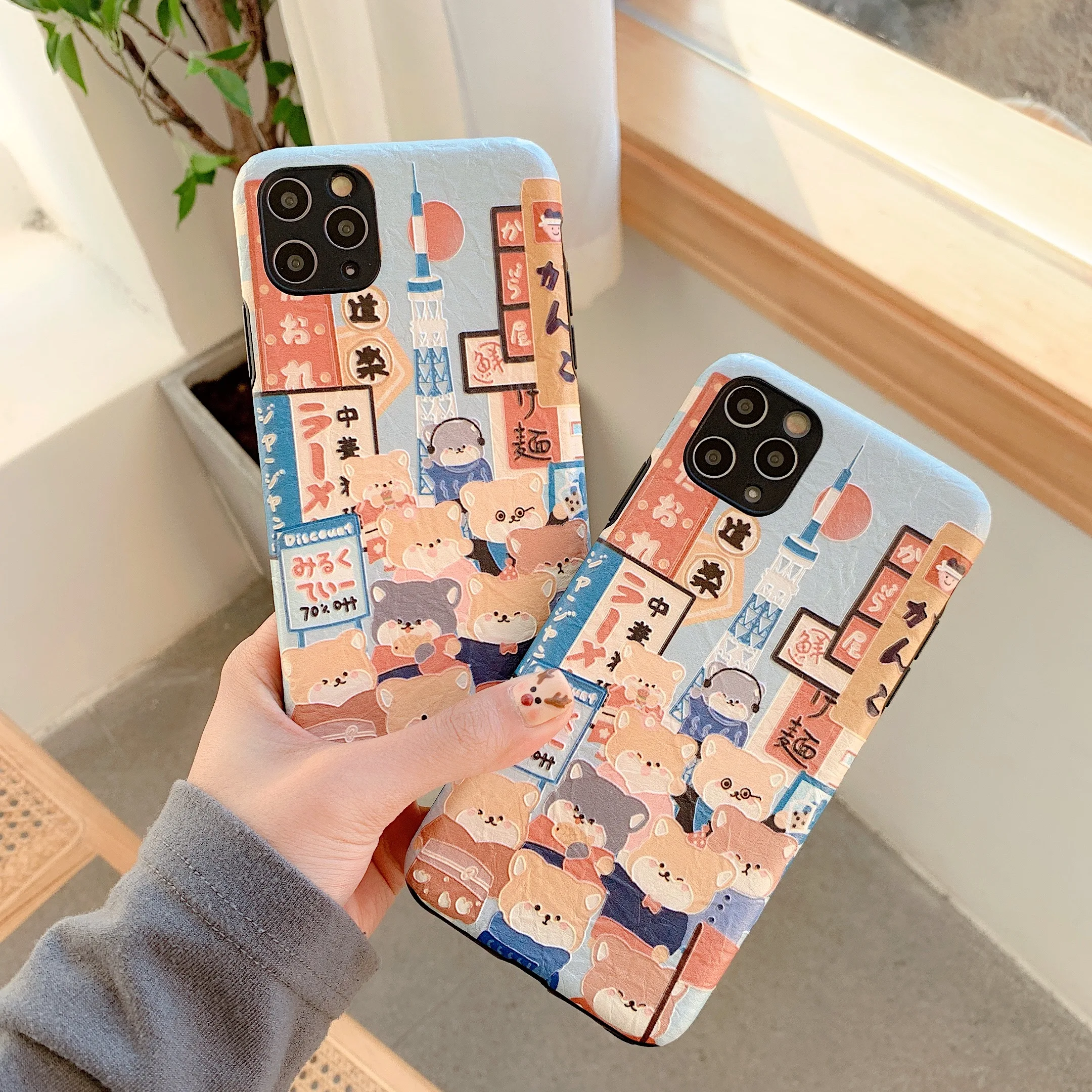 Phone cases For iPhone 11Pro Max Cute Japan Shiba Inu soft cover X XS 6 6S 7 8 11 Plus back Cover Cases |