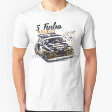 Мужская футболка Rally Group B Renault 5 Turbo унисекс футболка wo Мужская футболка футболки