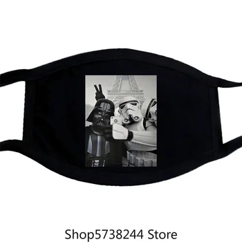 

Mens Mask-Selfie Star Stormtrooper Jedi Paris-Paris Washable Reusable Mask