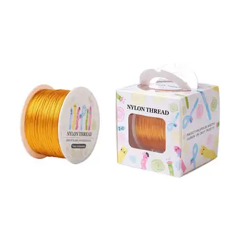 

1 Roll 100yards Nylon Thread For Chinese Knot Making Round Jewelry Making Cords