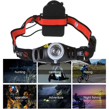 

High Bright 8000LM LED Headlamp Q5 Head Light Flashlights Head Torch AAA