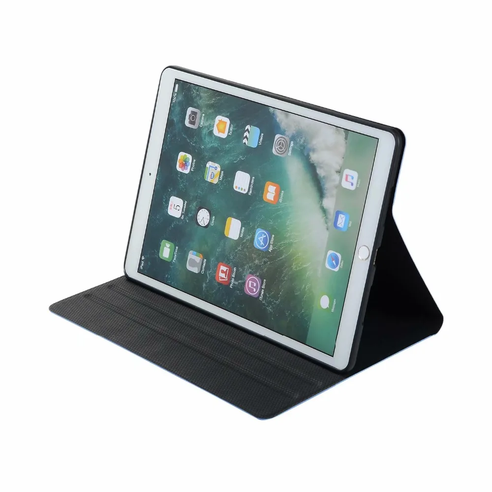 Для ipad Pro 10,5 дюймов Чехол двухслойный флип-Стенд Магнитный чехол для ipad air 3 сплошной цвет оболочка+ ручка