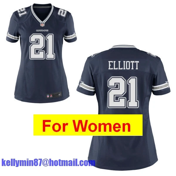 Розовый Stitiched, Dallas s, Tony Romo, Emmitt Smith, Cole besley, Sean Lee, Jason Witten, Ezekiel Elliott, для женщин Джерси - Цвет: Розовый