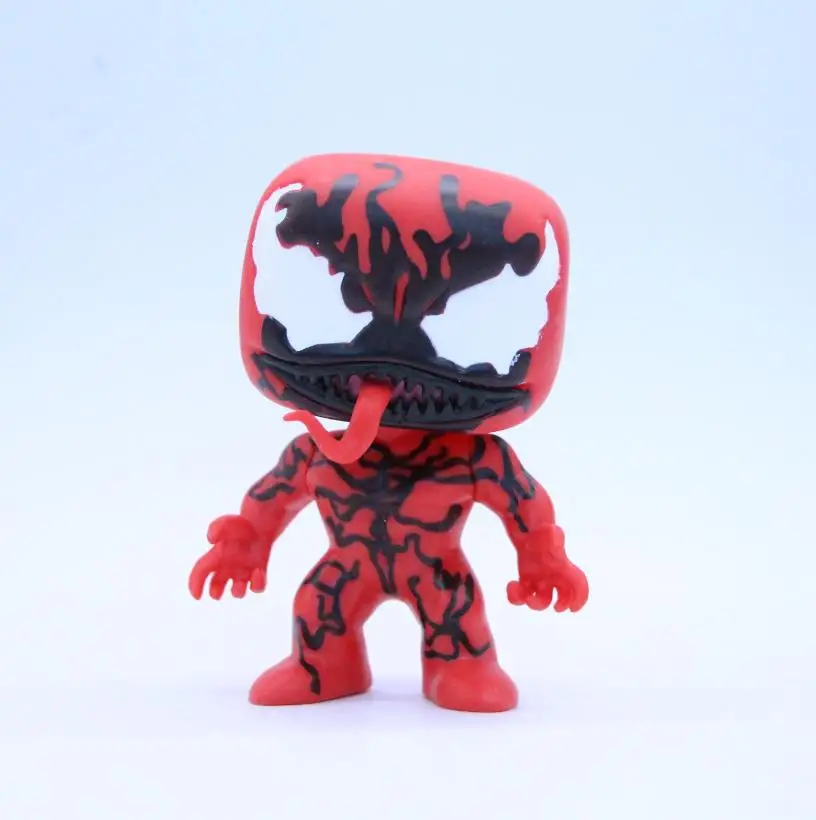 Funko Pop Amine Marvel анти яд Carnage Venompool фигурка качающаяся голова Коллекционная модель игрушки