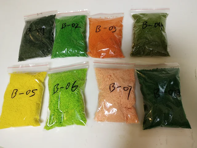 30 g artificial tree powder micro small garden decorative landscape DIY crafts accessories eight kinds of color 1