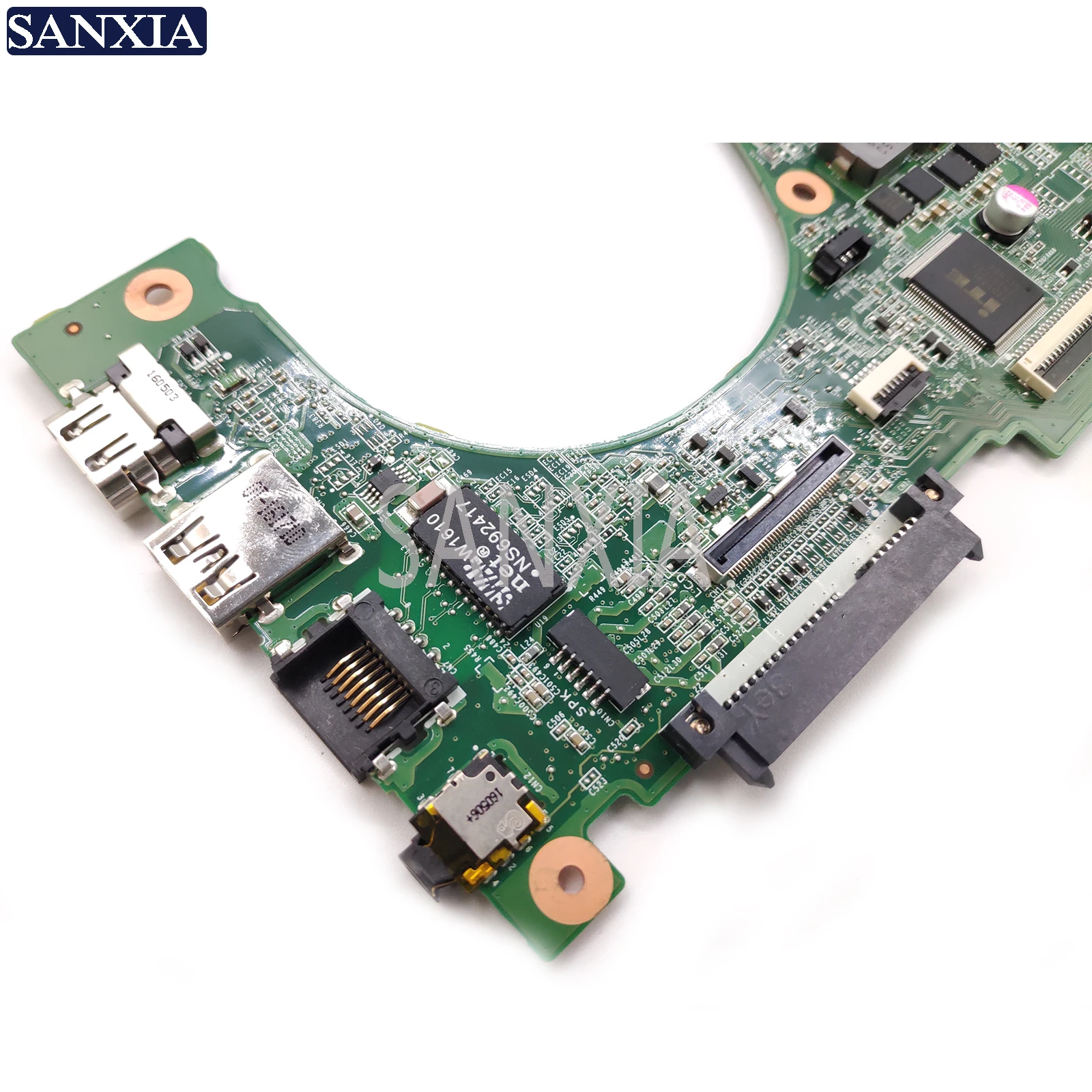 discount  KEFU DAJW8CMB8E1 Laptop motherboard for Dell Vostro 14-5470 original mainboard I7-4500U GT740M