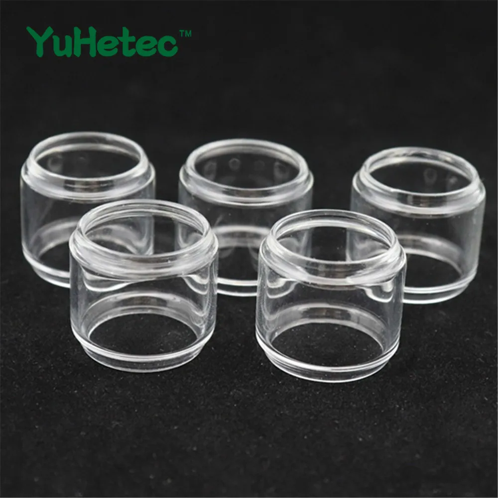 

5PCS YUHETEC Replacement Glass TUBE for Advken Manta RTA Tank Atomizer 3.5ml Normal Glass 5ml Fatboy Bulb Glass