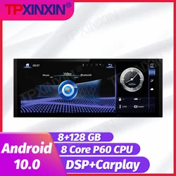 Radio con GPS para coche, reproductor Multimedia con Android 10, 128GB, vídeo, estéreo, 2DIN, dvd, para Lexus IS 200, 250, 300, 350, 2013   2017