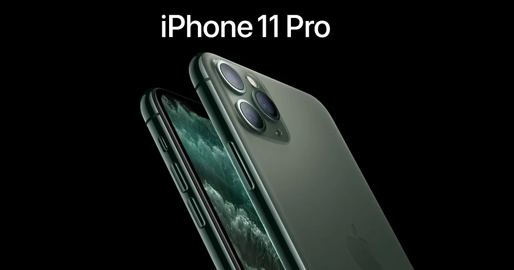 Оригинальный новый iPhone 11 Pro/Pro Max Тройная камера заднего вида 5,8/6,5 "супер AMOLED дисплей A13 Чипсет IOS 13 смартфон MI BlueTooth