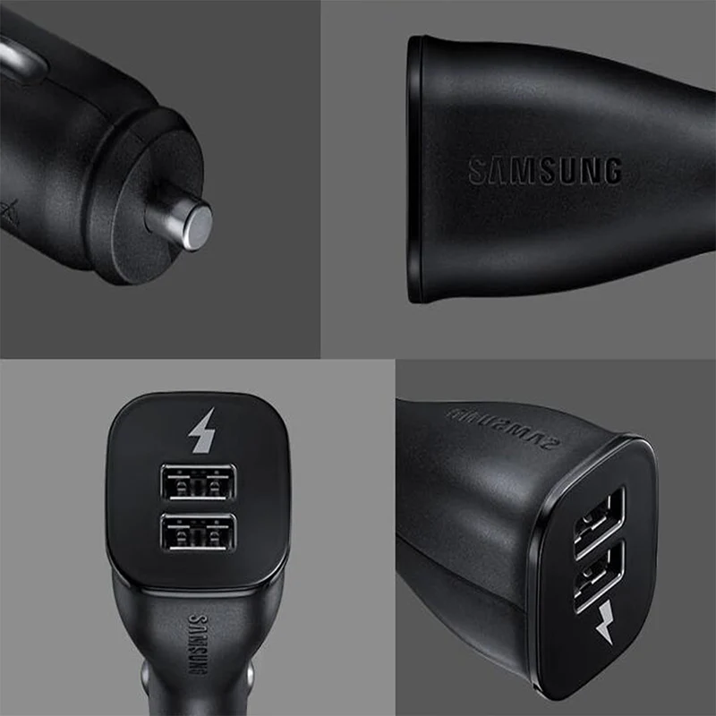 Samsung Galaxy S10 S9 S8 Plus Car Charger Dual USB Port Micro/Type C Data Cable Fast Adapter For Galaxy s6 s7 edge note 10 9 8 + 5v 1a usb