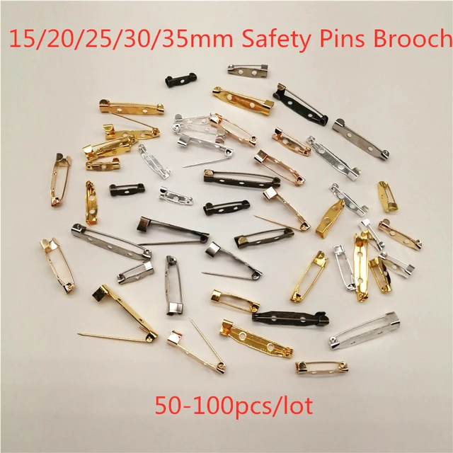Jewelry Making Accessories, Safety Pins Brooch