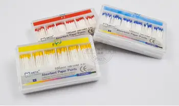 

1000pcs/lot (10box) Protaper-F Dental Gutta Absorbent Paper Points Applicable Root Endodontics Cotton Fiber Tips