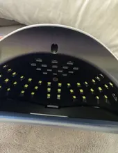 220W SUN X7 Max secador de uñas pantalla LCD 57 LED secador de uñas lámpara UV LED para curado Gel polaco Auto sensor lámpara para uñas