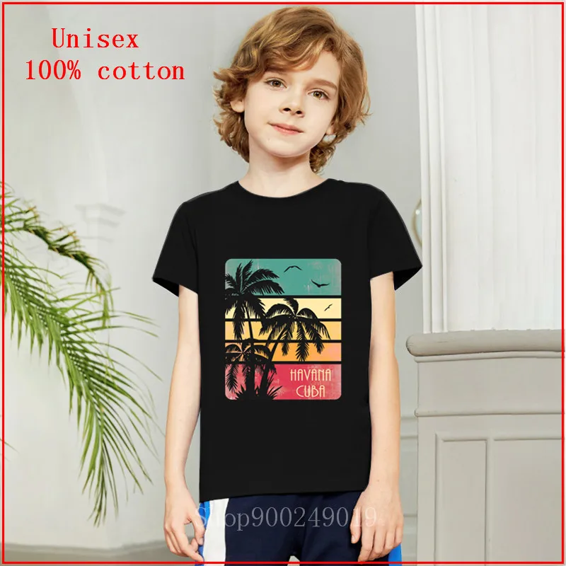 2020 Вдохновленный Дизайн Горячая Распродажа футболка Ретро стиль Гавана Куба
